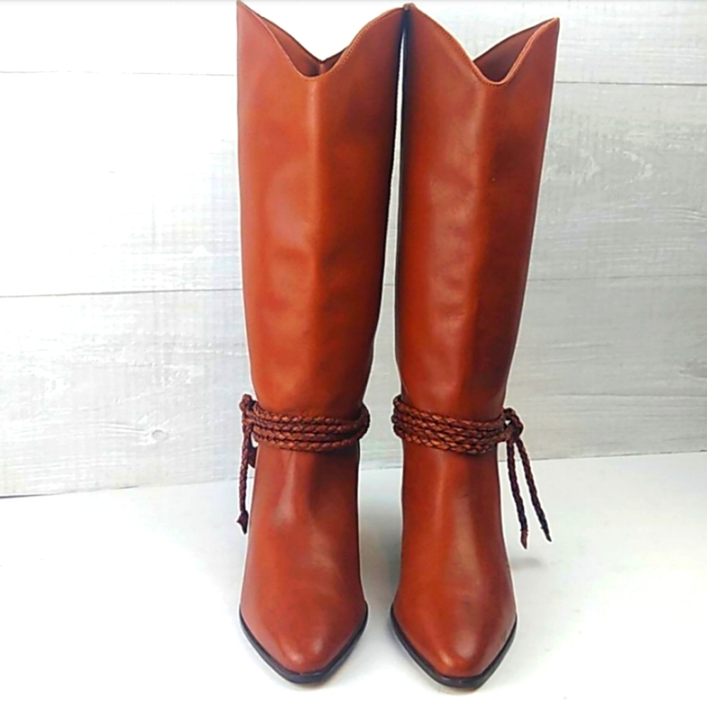🎉HOST PICK!🎉  Brazilian Leather Congac Boots - Picture 11 of 11